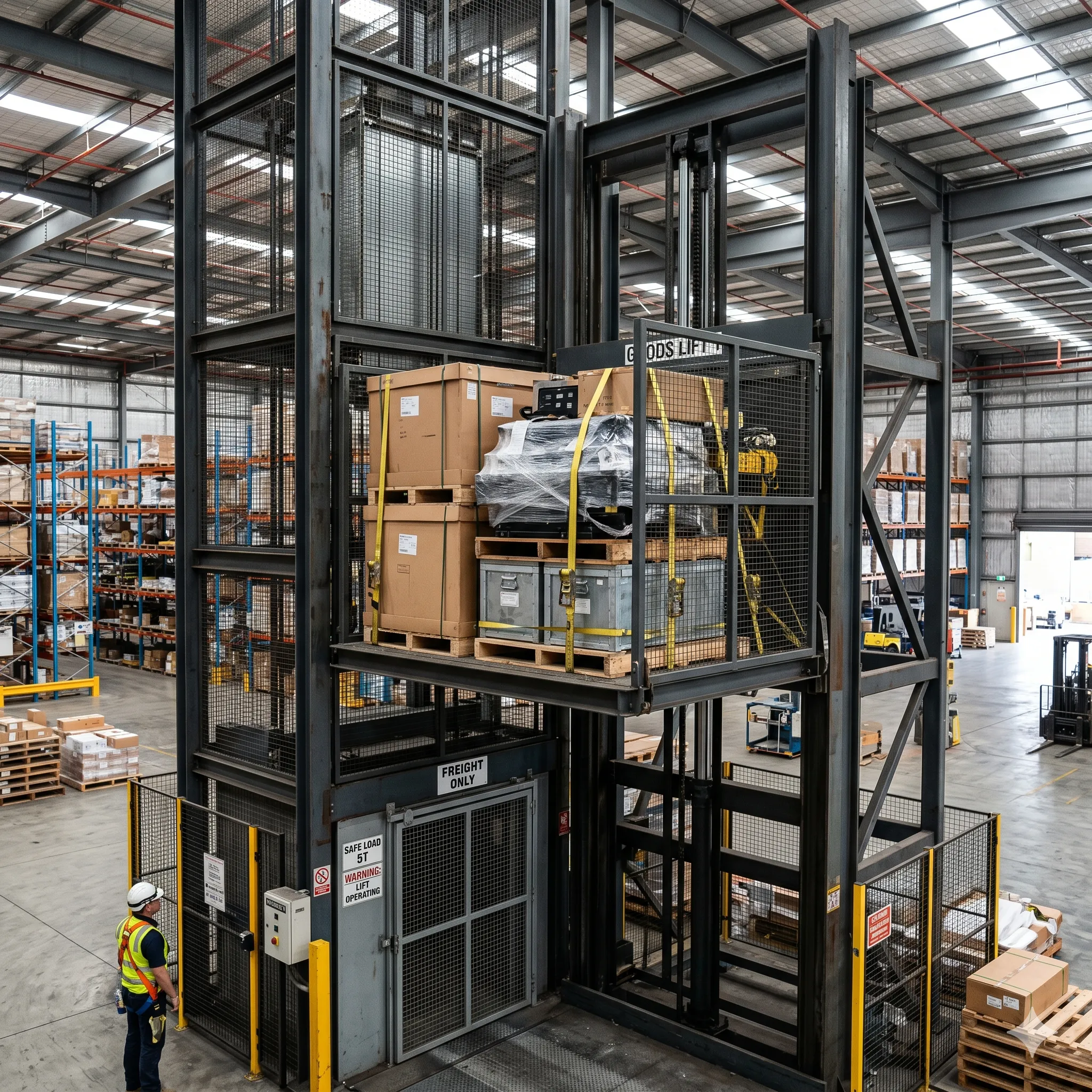 Passenger and Goods Lift Installation
