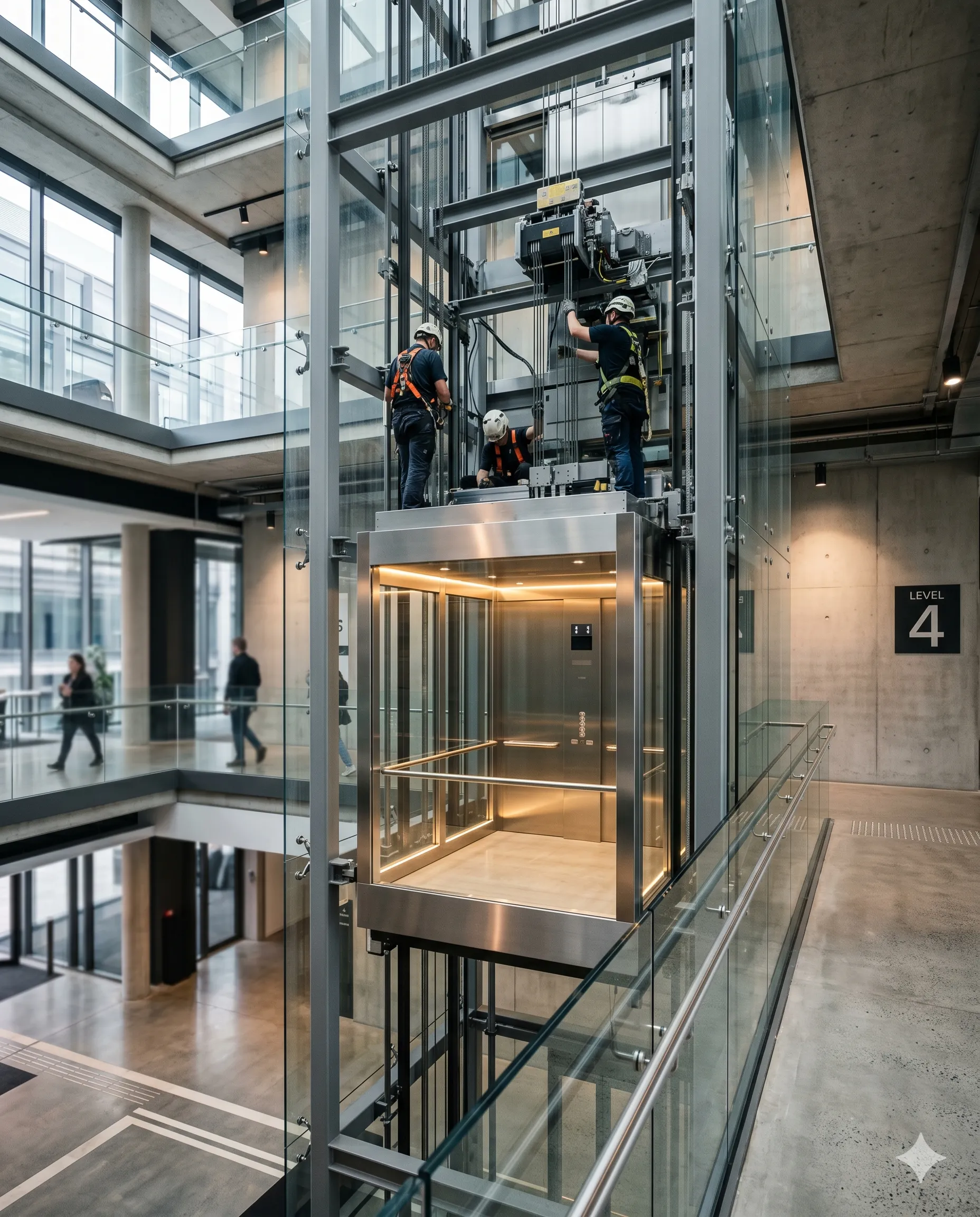 Efficient MRL elevator installation projects in Hyderabad