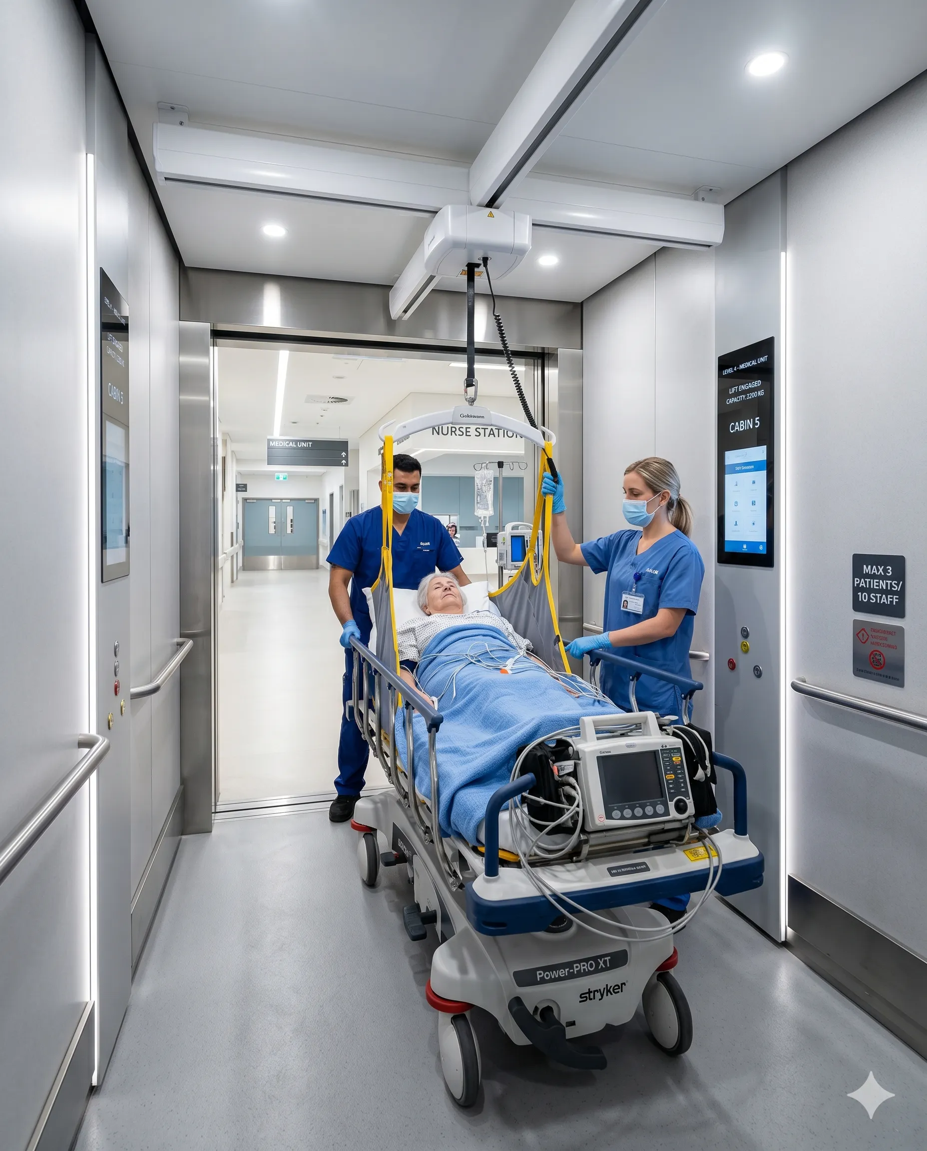 Hospital lift modernization Hyderabad