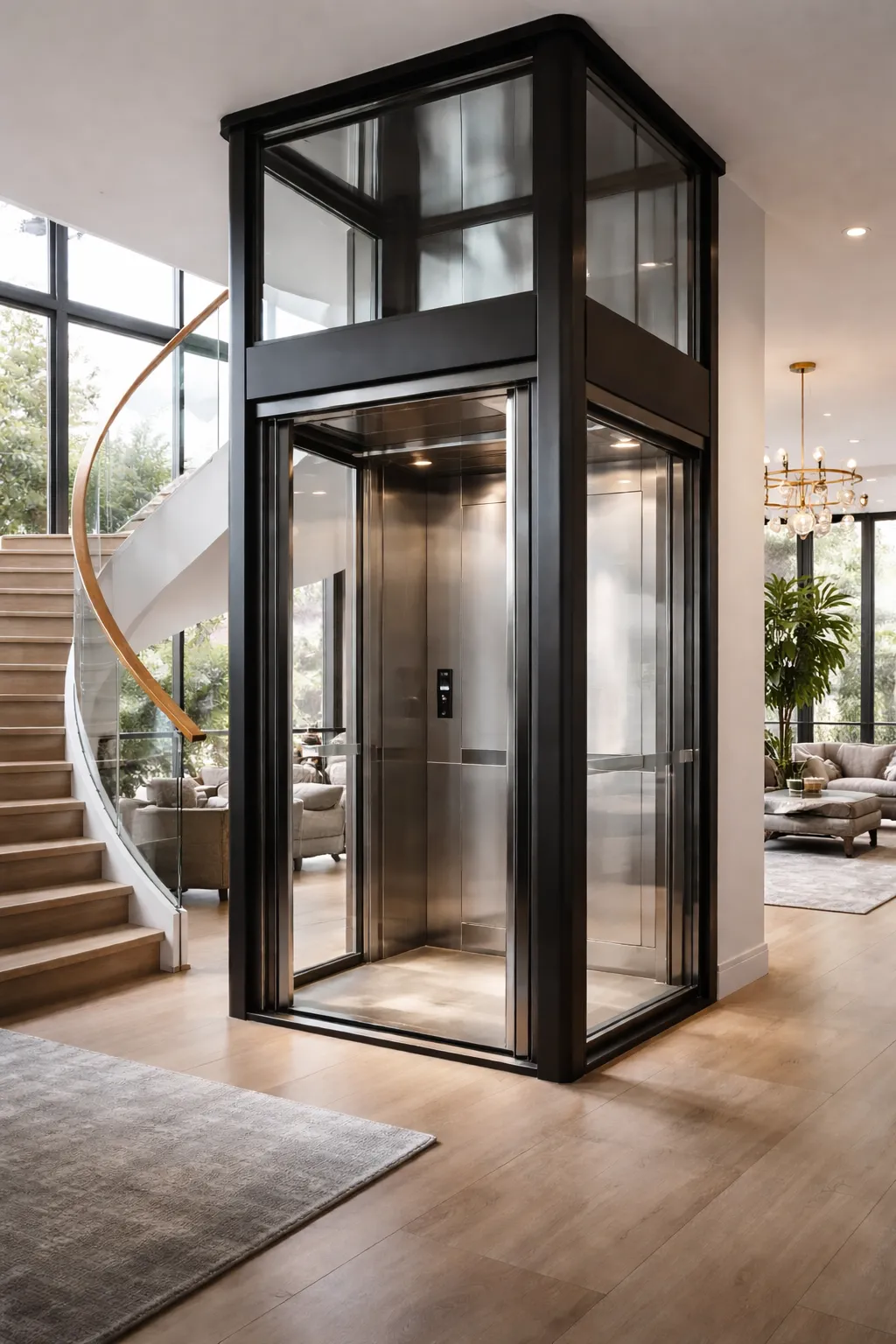 Independent house lift
