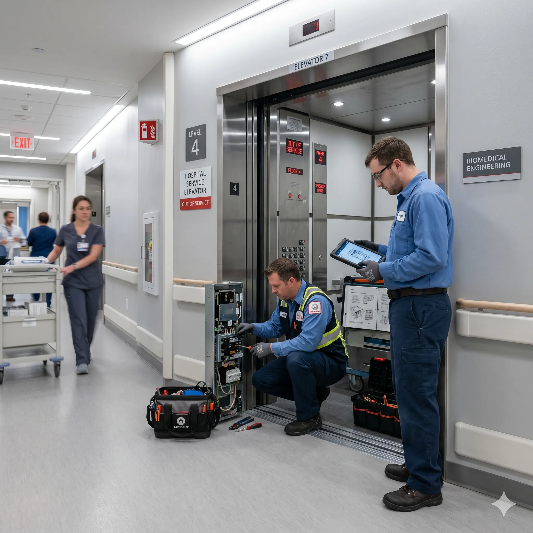Hospital Lift Repair