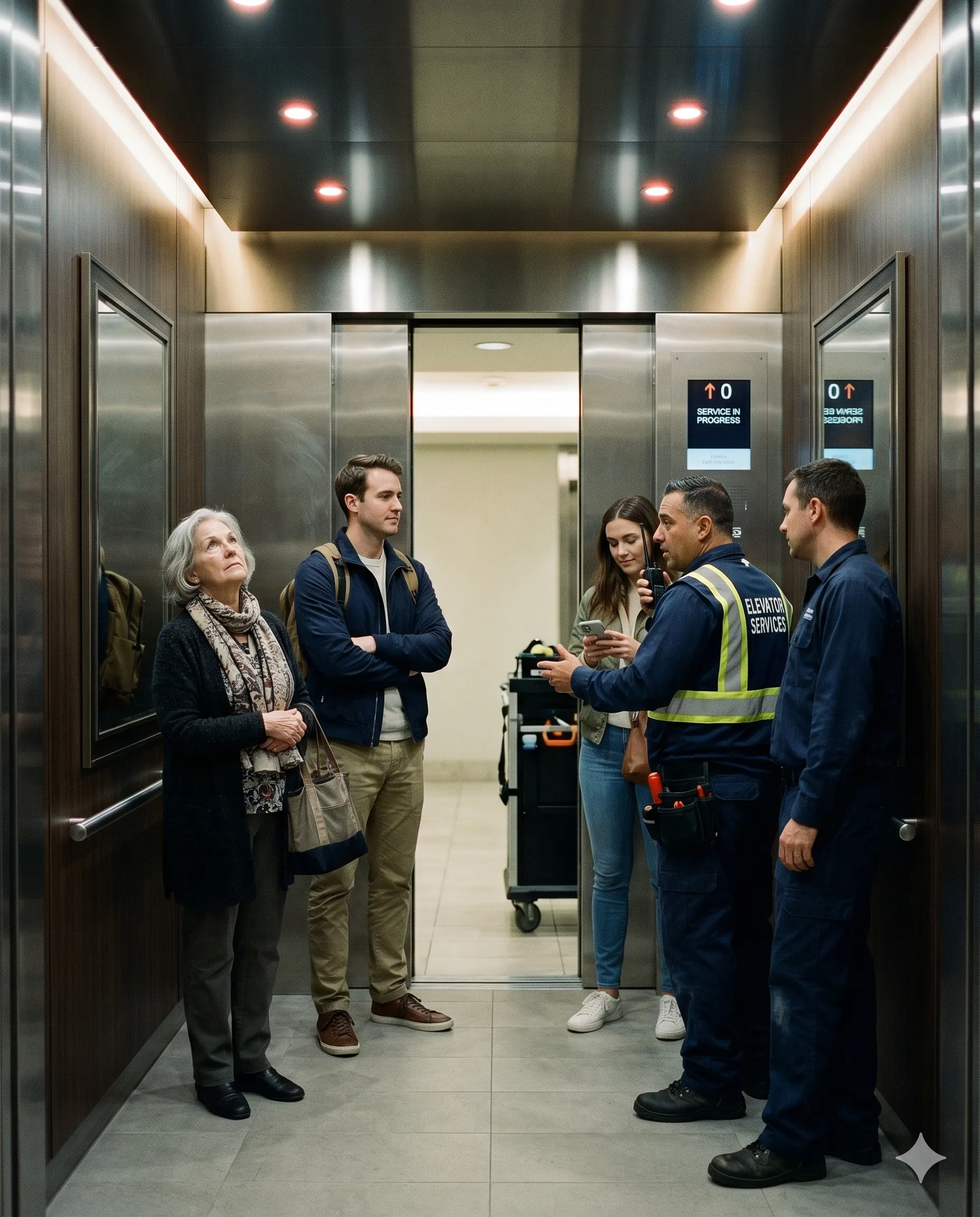 What To Do If Stuck In Lift