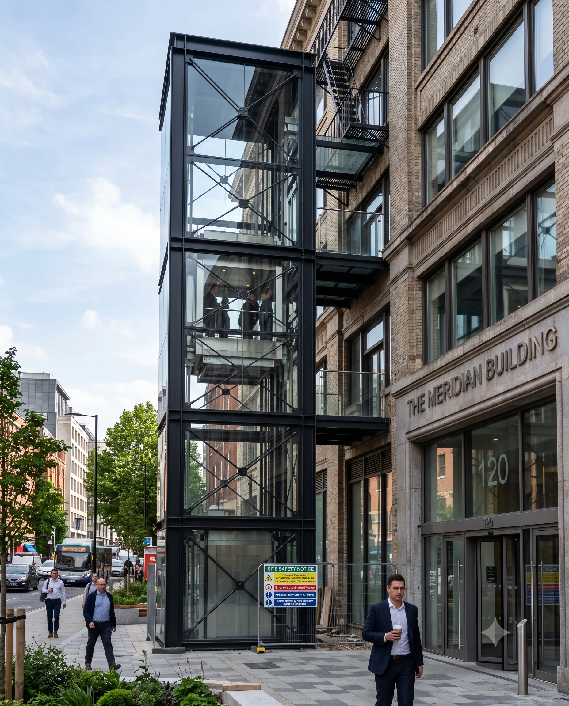 Self supporting structure lift