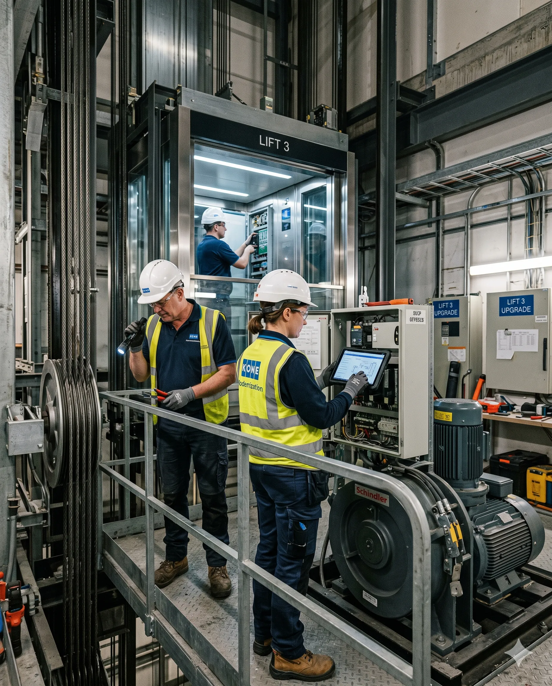 Lift modernization process Hyderabad