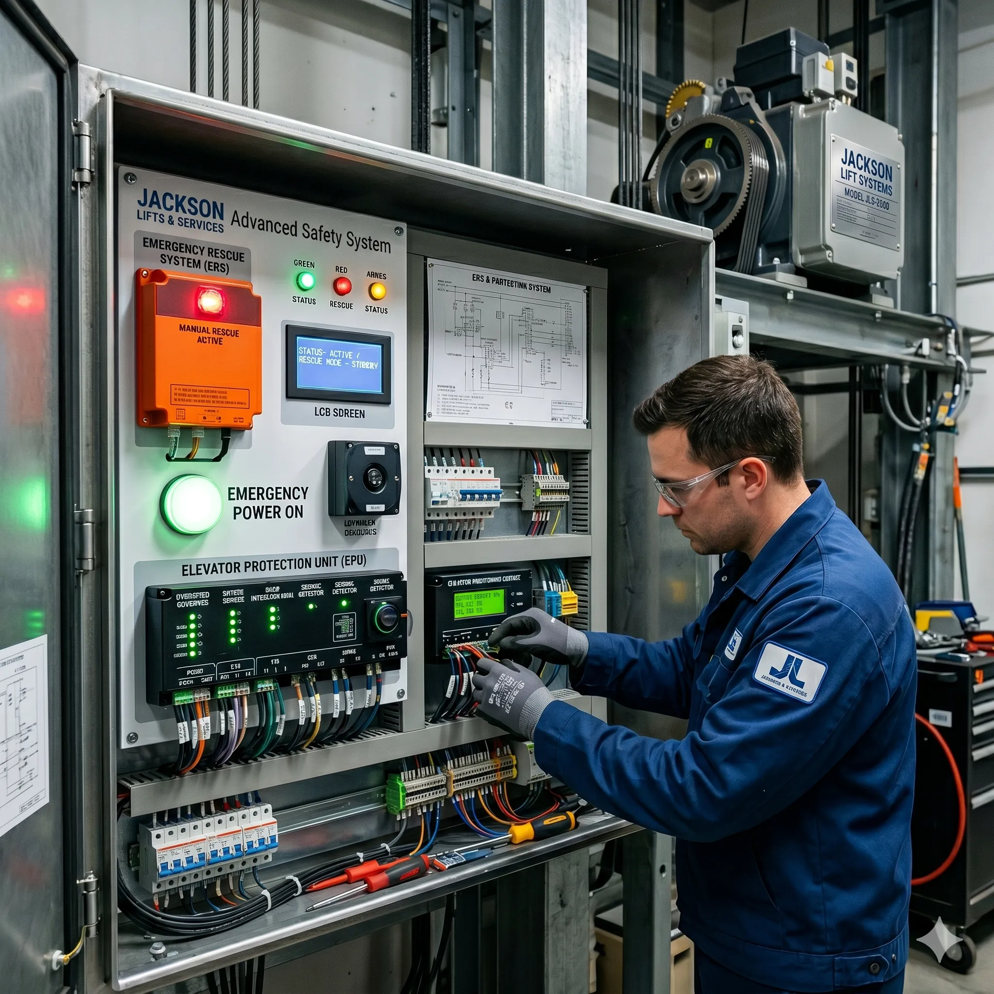 Lift safety system upgrades Hyderabad