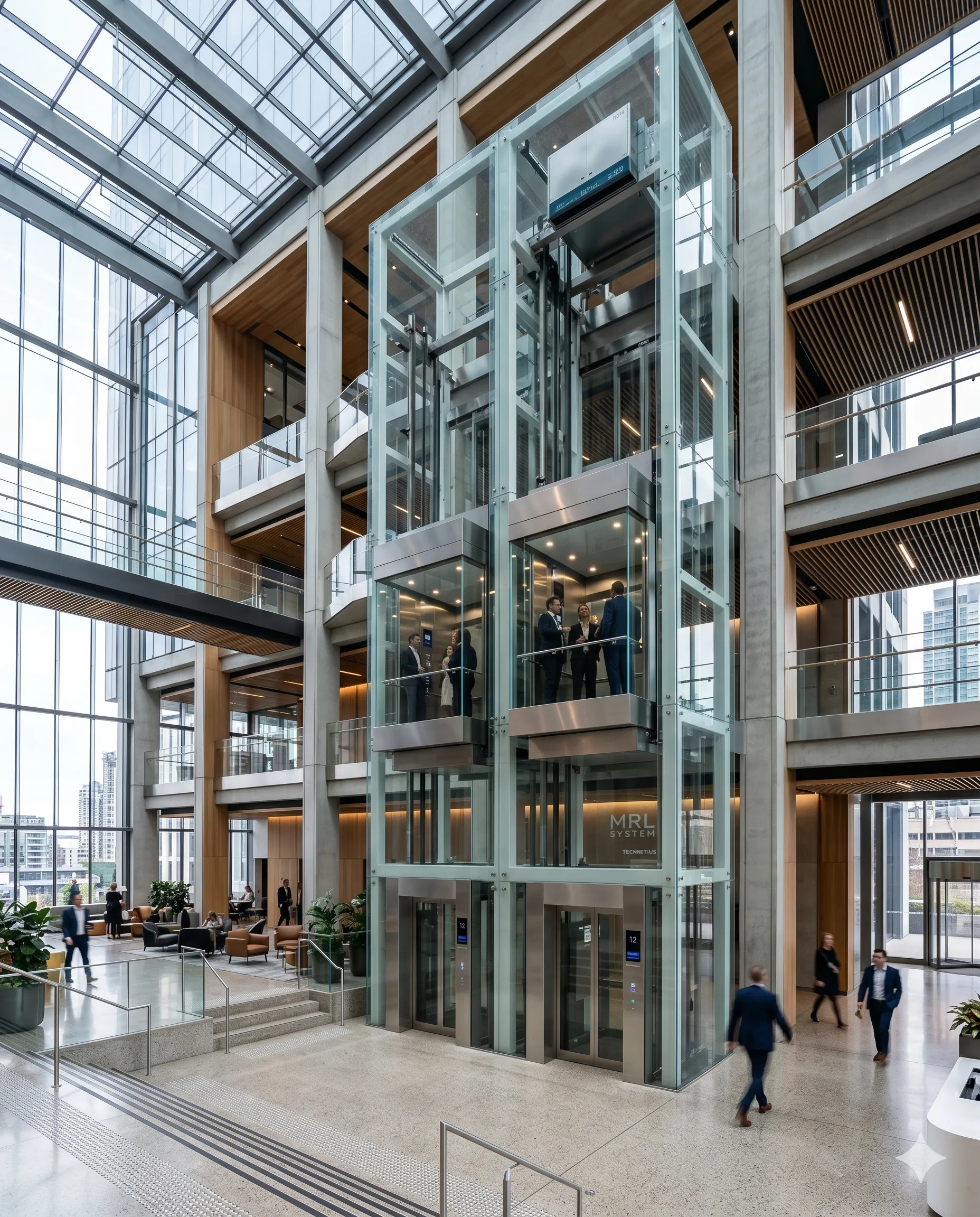 Advanced safety technology in MRL elevators