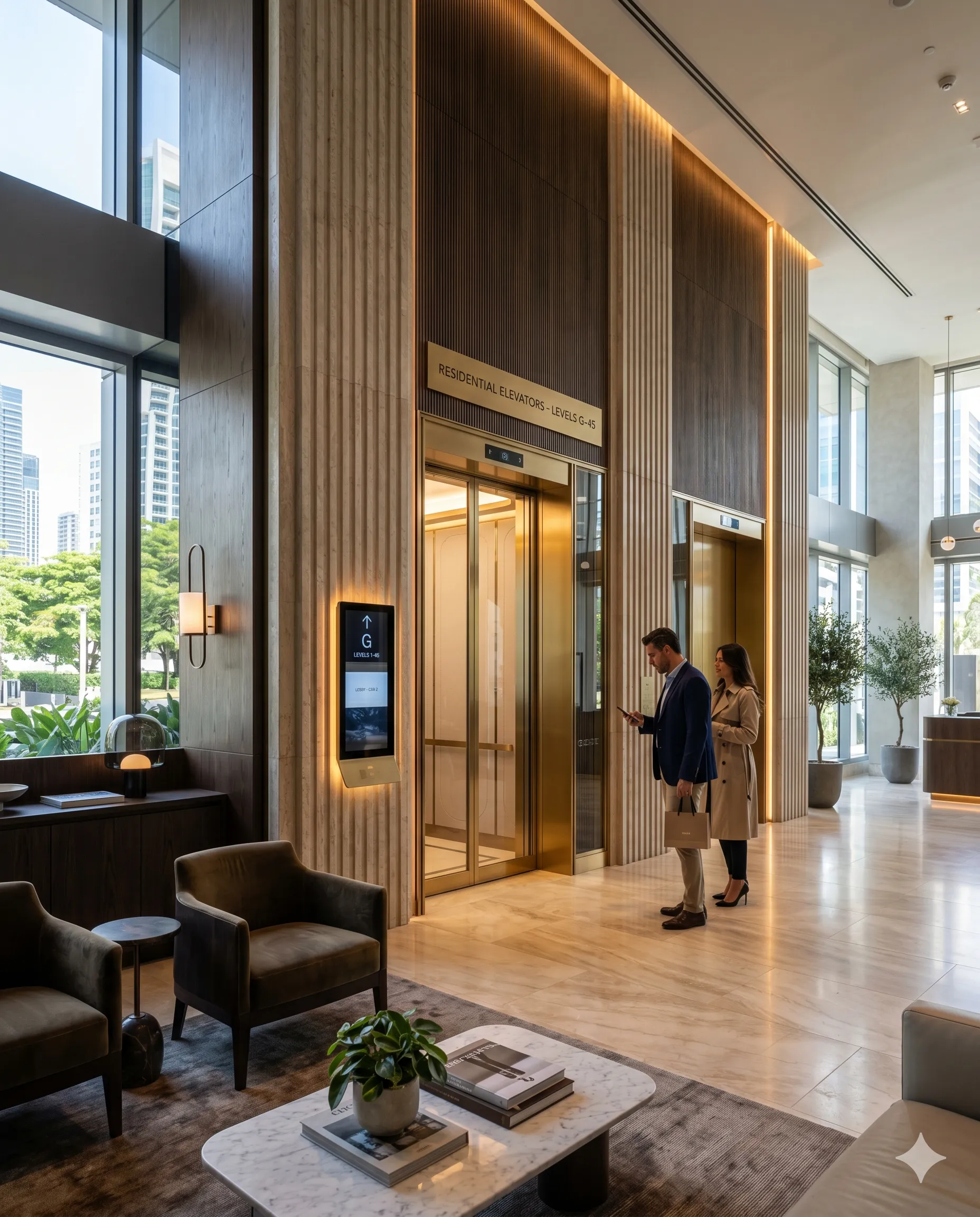 MRL elevators for apartment buildings