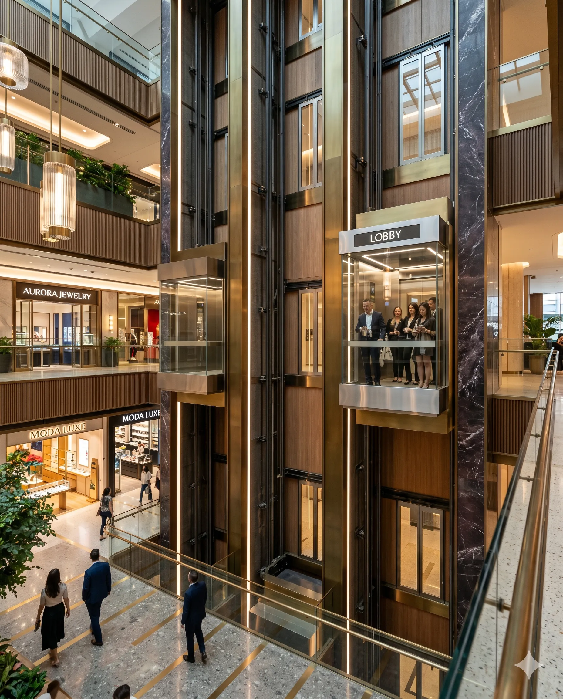 MRL elevator solutions for commercial properties