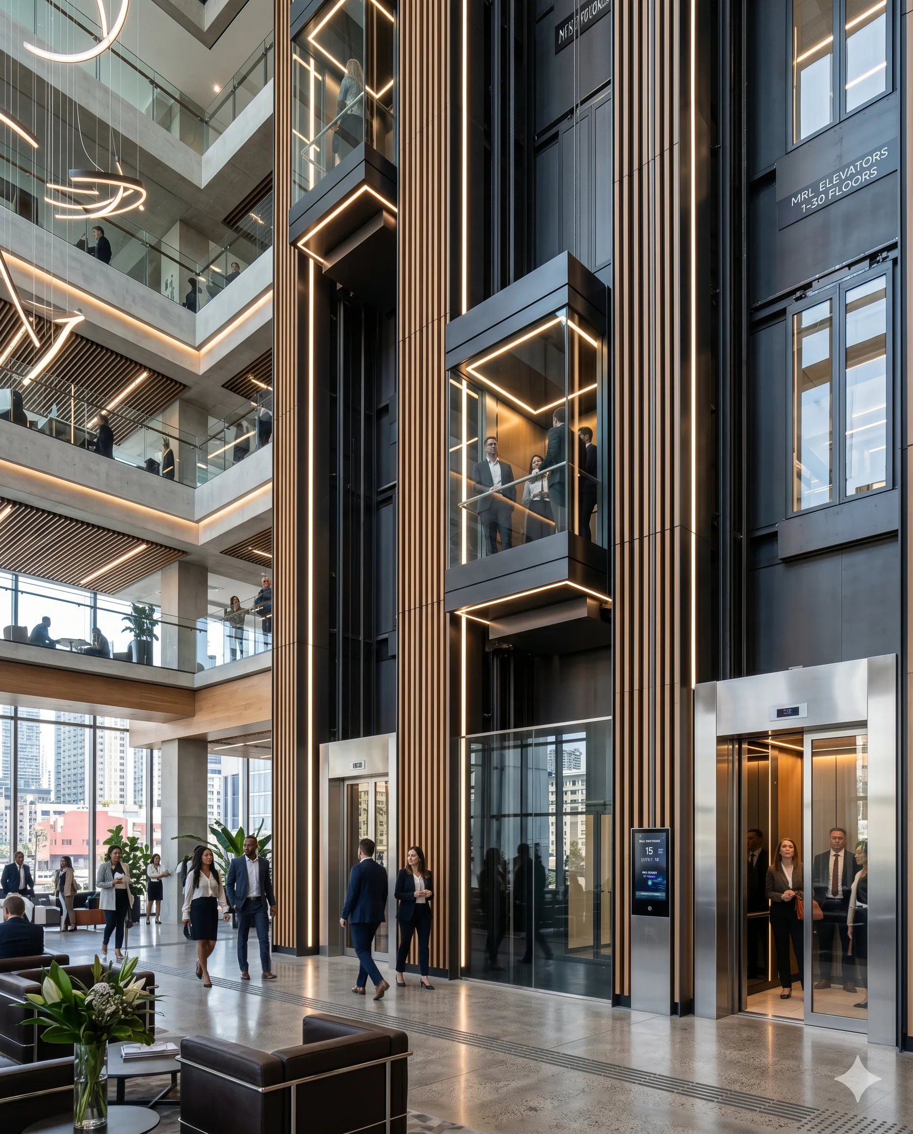 MRL elevators improve modern building planning