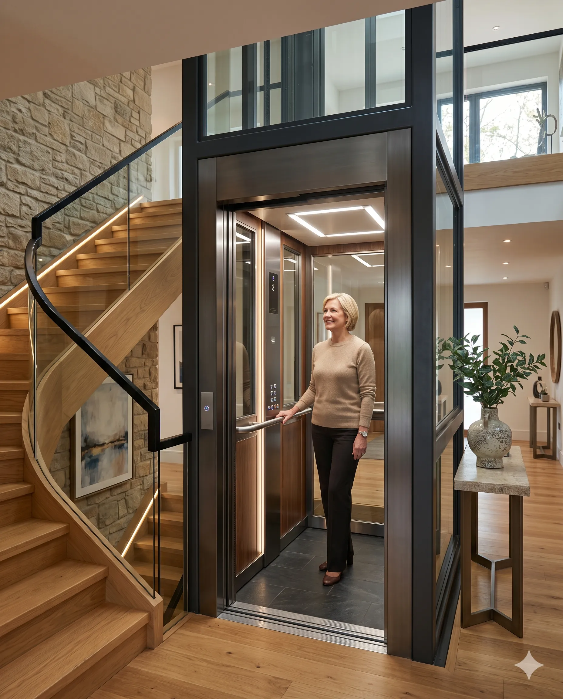 MRL modern mobility support for residential properties